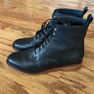 Clarks black boots
